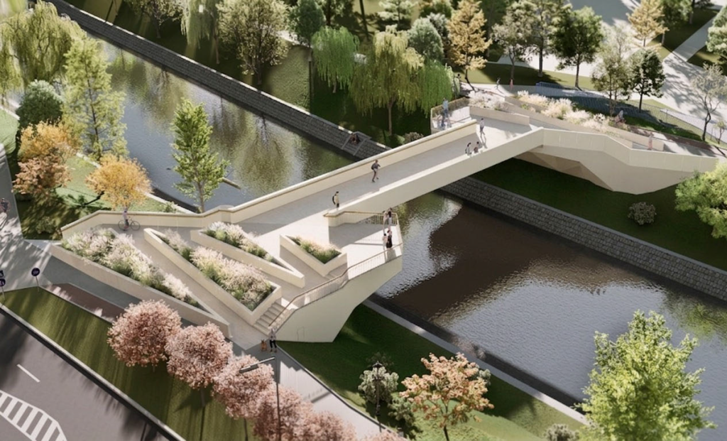 Începe reconstrucția Pasarelei Îndrăgostiților